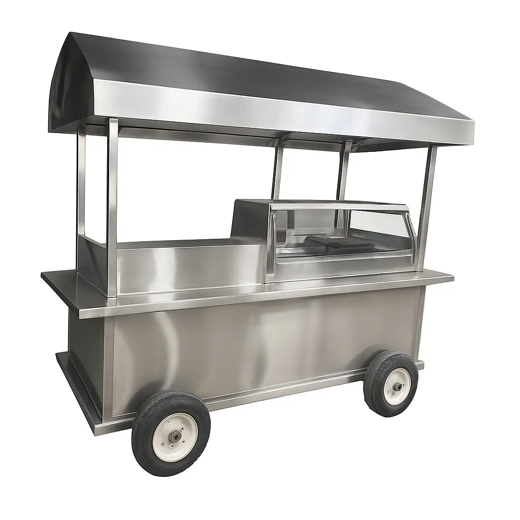 Fast Food Vending Cart